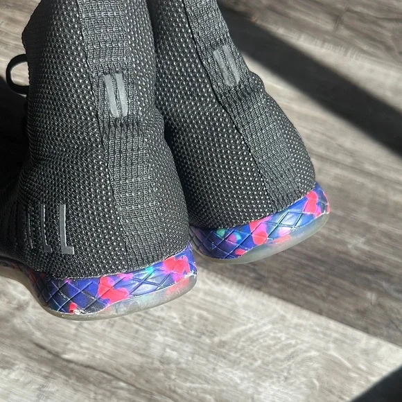 NoBull Superfabric Trainer Shoes HiTop Black Multicolor 